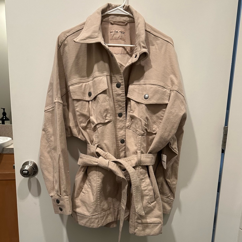 Free People Military Wrapped Jacket NWT